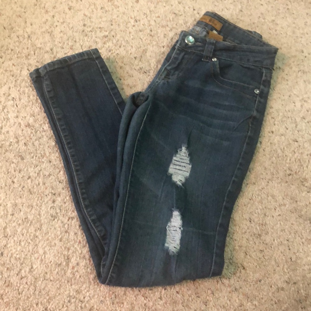 Ripped Denim Jeans